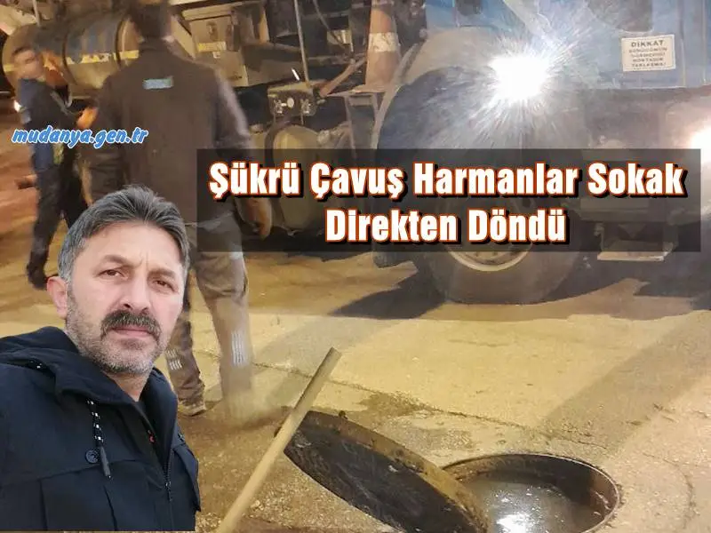 ŞÜKRÜ ÇAVUŞ MAHALLESİNE BUSKİ'DEN ACİL MÜDAHALE