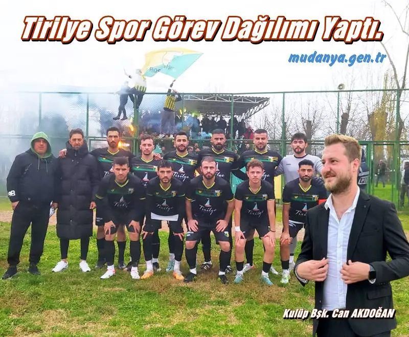Tirilye Spor Yeni Yönetiminde Görev Dağılımı Yapıldı