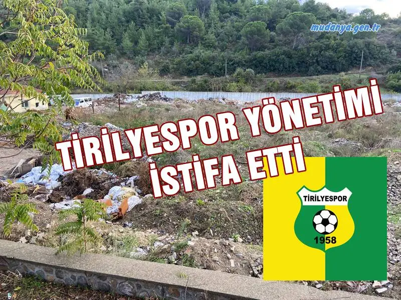 Tirilyespor yönetimi mahallede sel sonrası moloz yığını depolama alanı olan futbol sahasının gençlere kazandırılması talebiyle Belediye Başkanı Deniz Dalgıç'ı ziyaret ettiler. "Kongremizi yaptıktan sonra 5-6 haftalık randevu talebi sürecinin sonunda Mudanya Belediye Başkanı Deniz Dalgıç’dan talebimiz sonuçlandı." diyen Tirilyespor Futbol Kulübü yönetimi tepkisel bir açıklama sonrası istifa ettiler