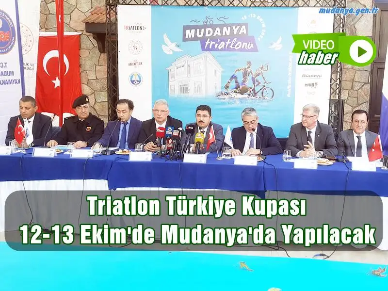 Triatlon Türkiye Kupası 12-13 Ekim'de Mudanya'da Yapılacak
