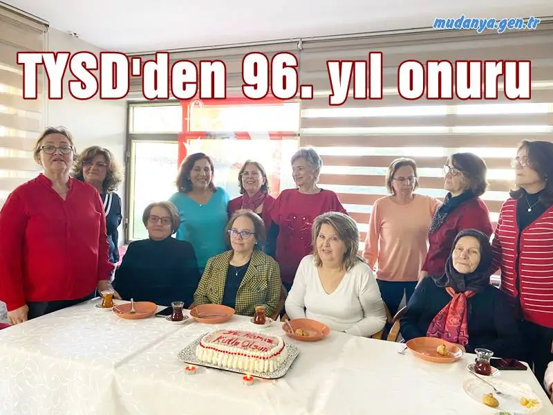 TYSD'den 96. yıl onuru