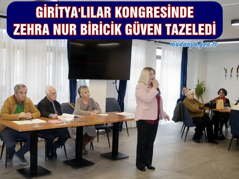 GİRİTYA'LILAR DA ZEHRA NUR BİRİCİK GÜVEN TAZELEDİ