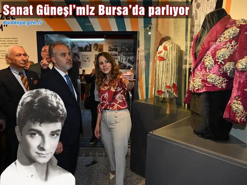 Bursa Kent Müzesinde Zeki Müren Sergisi Açıldı.