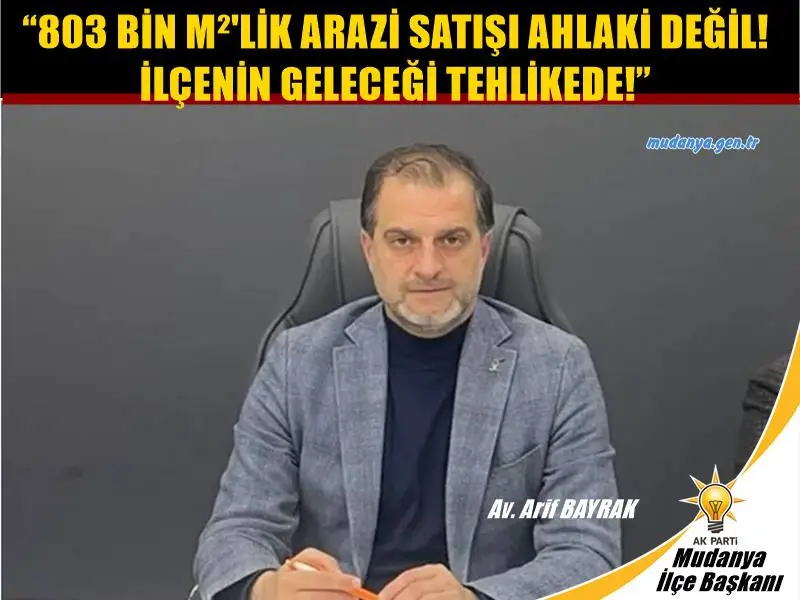 MUDANYA PEŞKEŞ ÇEKİLİYOR! BU, SÖZ DEĞİL, REKOR SATIŞ BÜTÇESİDİR!