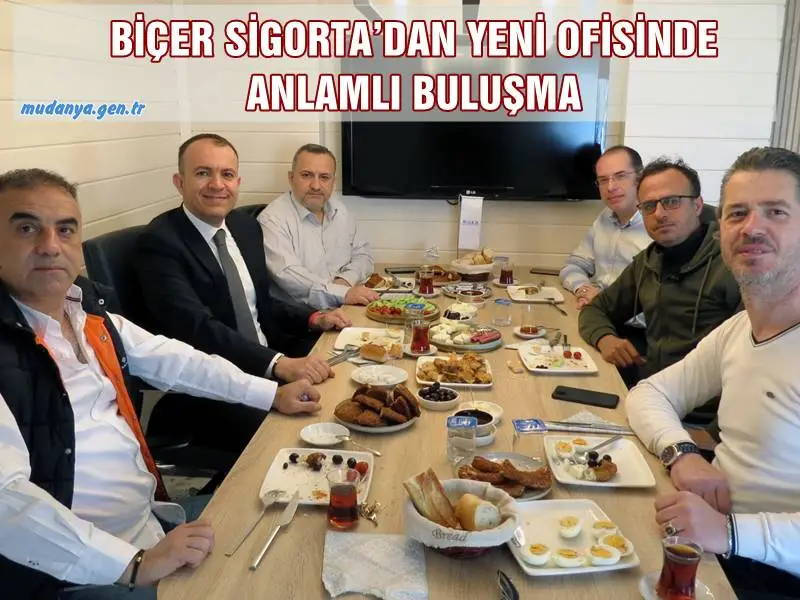 BİÇER SİGORTA’DAN YENİ OFİSİNDE ANLAMLI BULUŞMA