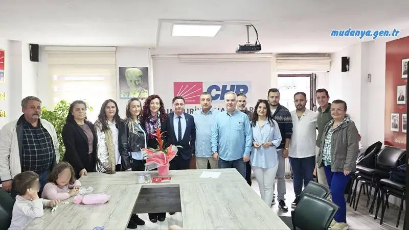 MUDANYA'DA ESKİ MEMLEKET PARTİLİLER CHP'YE KATILDI