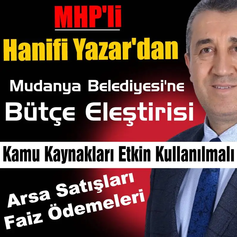 hanifi yazar faaliyet raporu 2025 aciklama