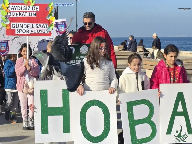 Mudanya’da Okul ve Aileler Sağlıklı Yaşam İçin Buluştu