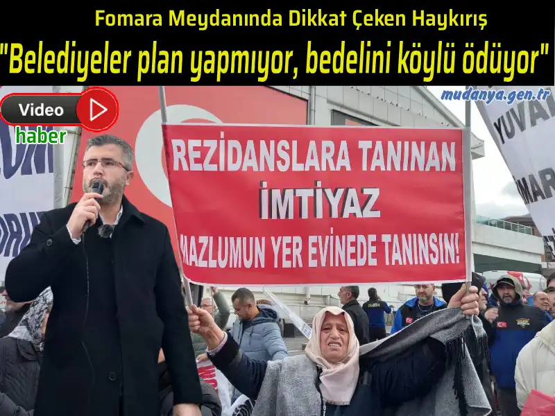İmar Yasasına Takılanlardan Yıkım Tepkisi: “Yıkım Çözüm Değildir”