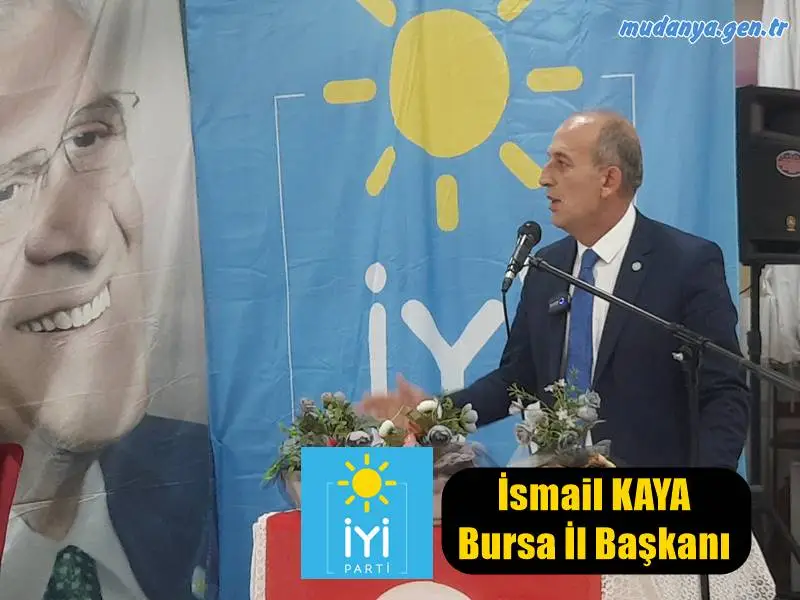 İYİ Parti Bursa İl Başkanı İsmail Kaya, İl Teşkilatları adına tüm katılımcıları selamlayarak 4. Mudanya Olağan Kongresi'nin hayırlı olmasını diledi. İl Başkanı Kaya, konuşmasında özellikle Bursa’nın içinde bulunduğu vahim duruma odaklandı