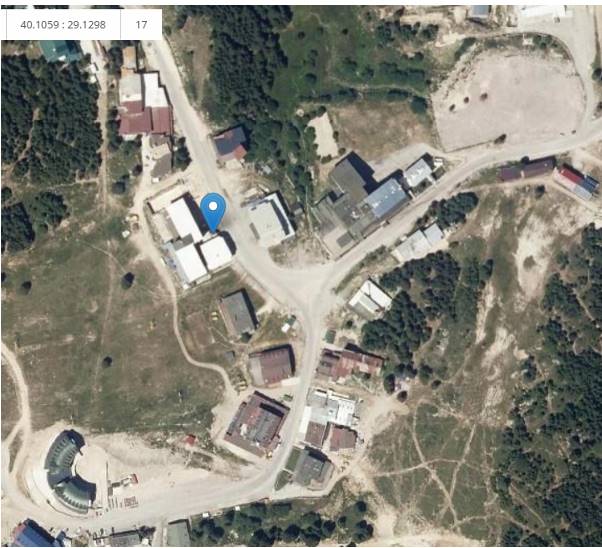 Bursa Uludağ Kervansaray Otel Yangını - Bina Konumu