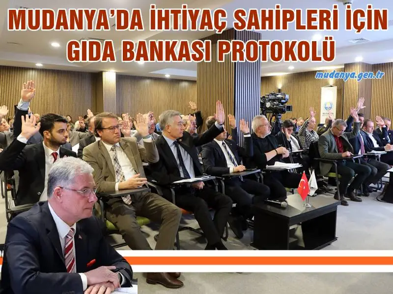MUDANYA’DA İHTİYAÇ SAHİPLERİ İÇİN GIDA BANKASI PROTOKOLÜ