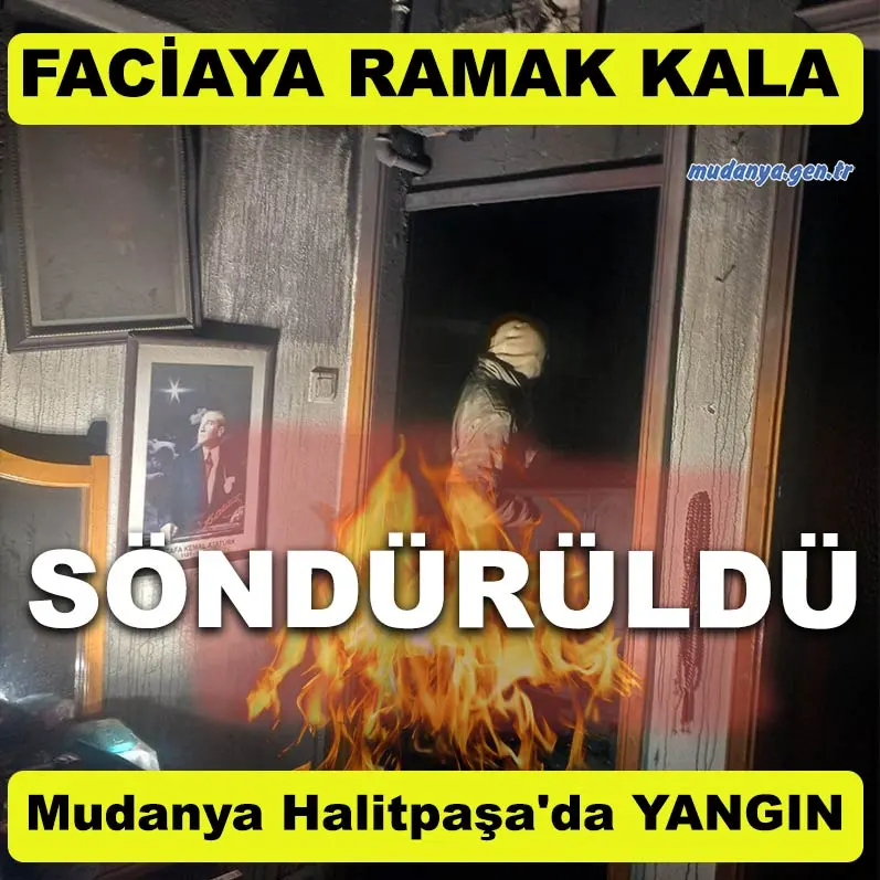 Mudanya’nın Halitpaşa Mahallesi’nde dün akşam saatlerinde çıkan yangın yürekleri ağza getirdi.