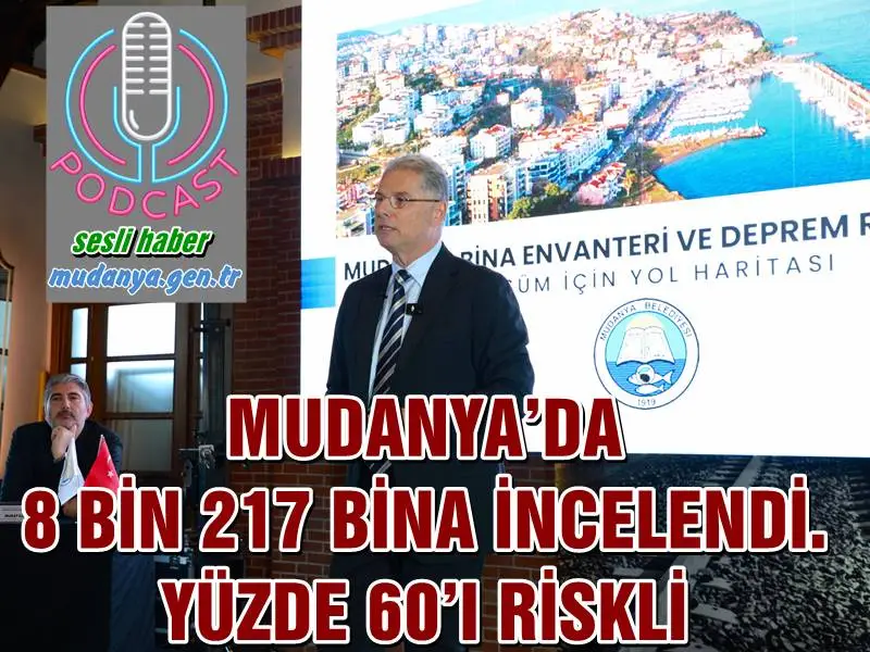 Mudanya Belediye Başkanı Deniz Dalgıç'ın Mudanya'da gerçekleştirilen riskli bina envanteri çalışması ile ilgili dikkat çekici açıklamalarda bulundu.