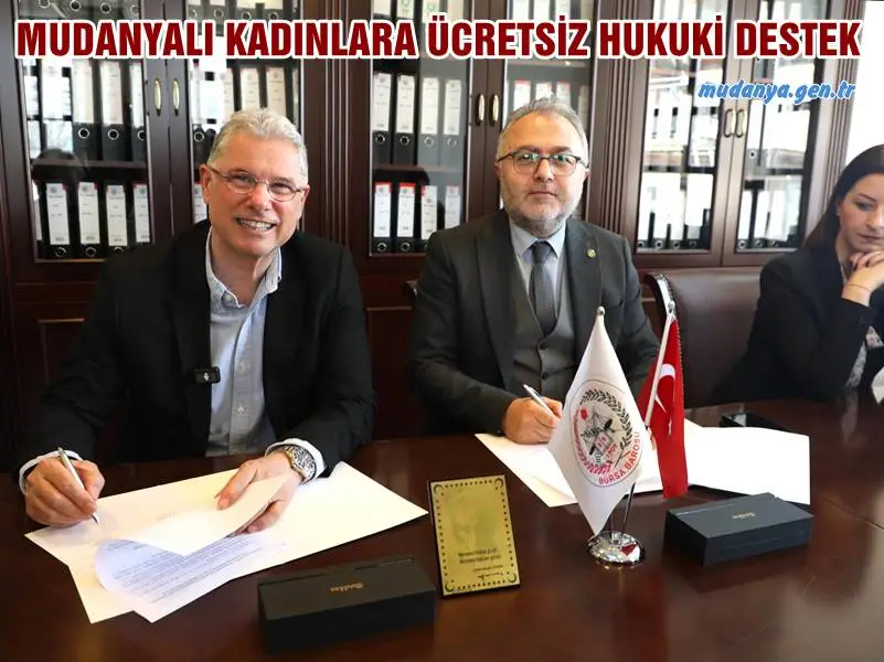 MUDANYALI KADINLARA ÜCRETSİZ HUKUKİ DESTEK