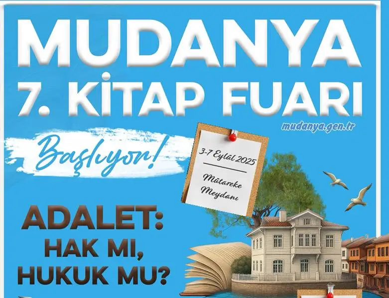 Mudanya 7. Kitap Fuarı "Adalet" Temasıyla Başlıyor