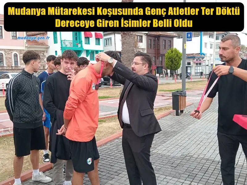 Mudanya Mütarekesi Koşusunda Genç Atletler Ter Döktü: Dereceye Giren İsimler Belli Oldu