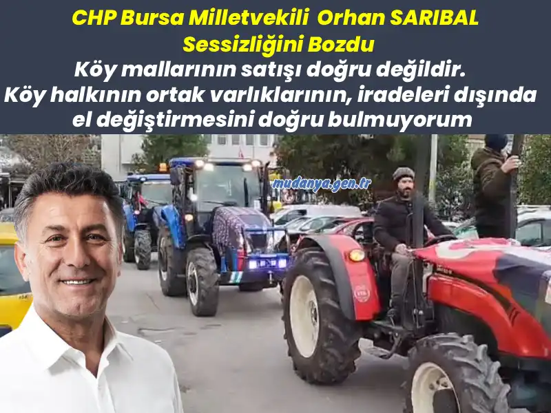 orhan saribal koy mallarinin satisini dogru bulmuyorum