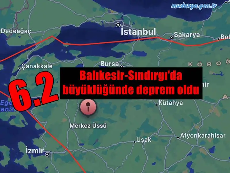 Balıkesir-Sındırgı'da 6,1 büyüklüğünde deprem oldu - Bazı binalar yıkıldı