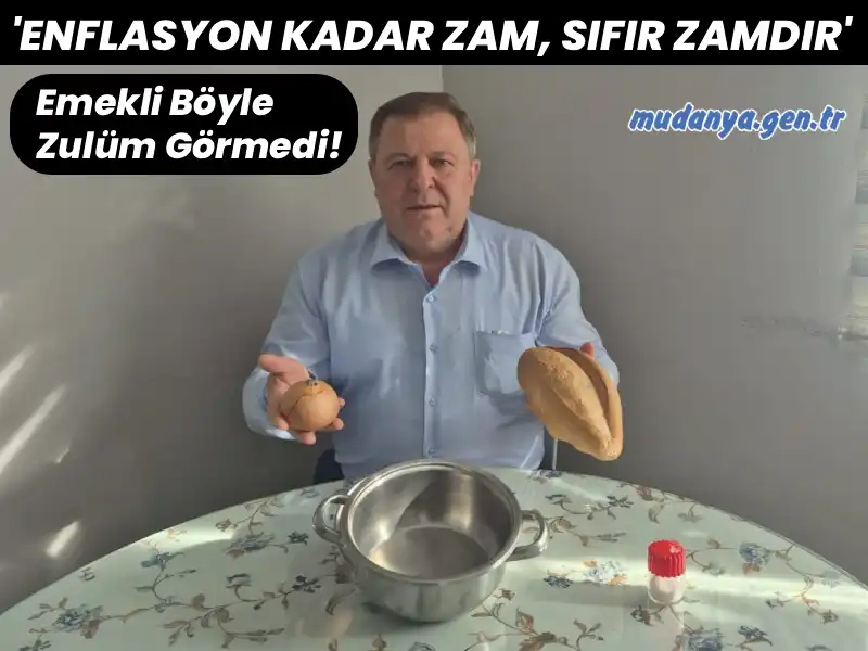 TÜED Uludağ Şubesi Başkanı Kenan Pars "Emekli Böyle Zulüm Görmedi!"