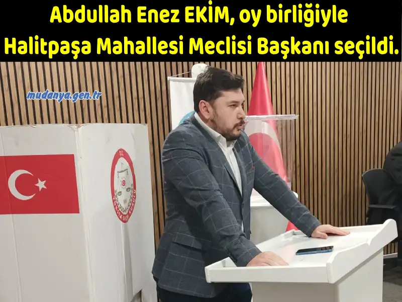 Mudanya Kent Konseyi bünyesinde Halitpaşa Mahallesi Meclisi resmen kuruldu.