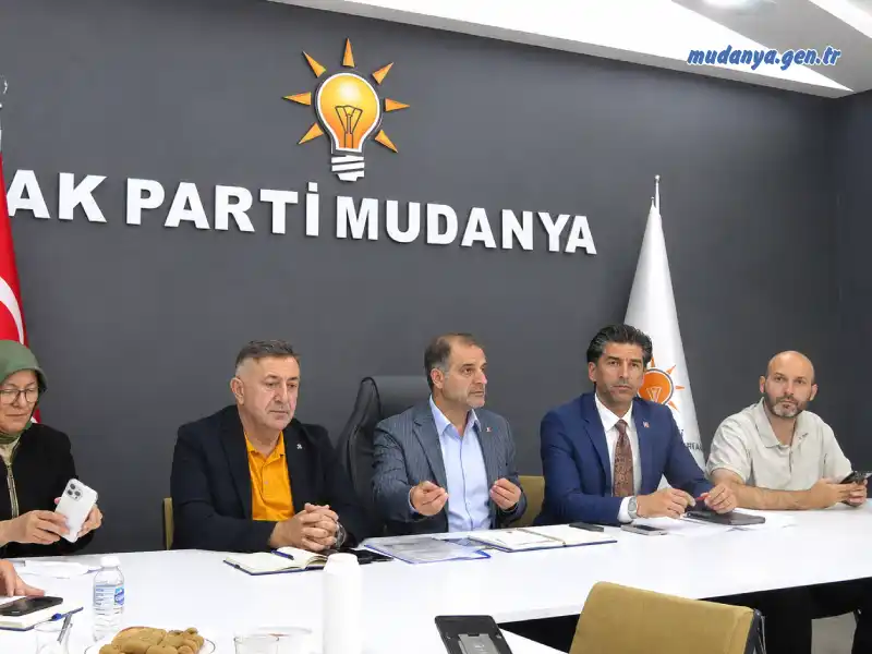 AK Parti Mudanya İlçe Teşkilatı’ndan Yerel Yönetime Sert Eleştiriler