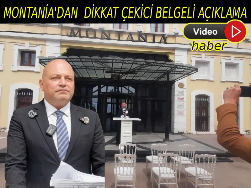 Mudanya’da "Montania Otel" Belgelerle Basının Karşısına Çıktı. Detaylar Dikkat Çekici!!