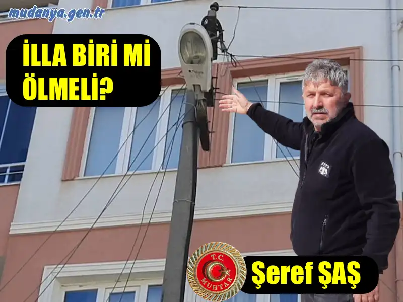 mudanya da elektrik hatlari yola dustu2