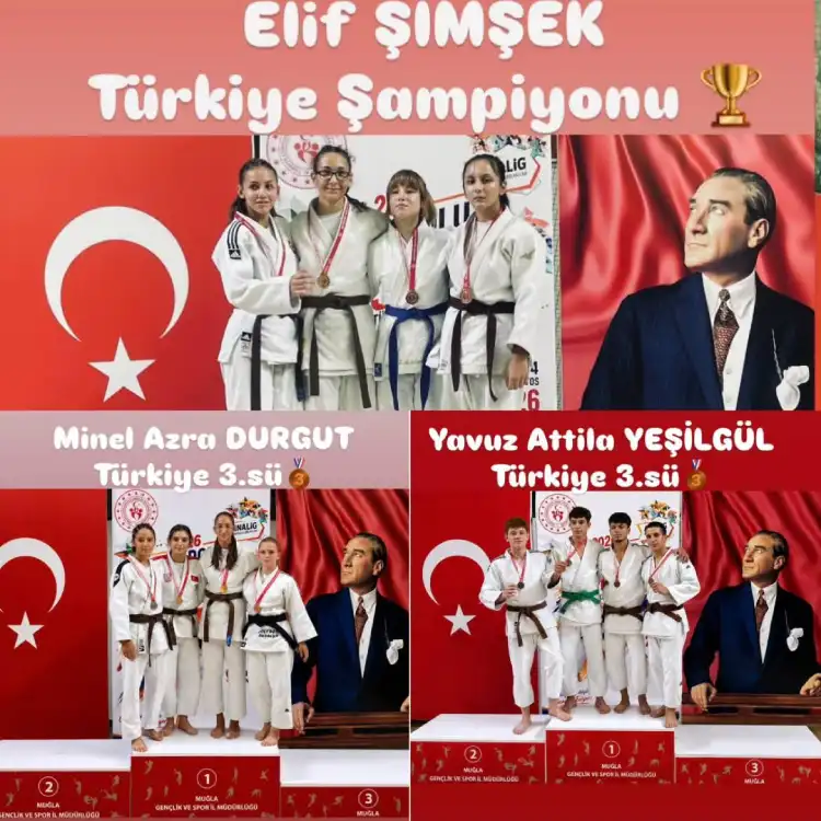 Mudanyalı judocular, Muğla’da düzenlenen Anadolu Yıldızlar Ligi Türkiye Judo Finalleri’nde bir şampiyonluk ve iki üçüncülük elde etti.