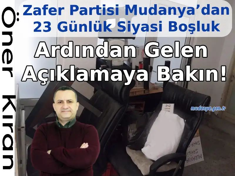 Zafer Partisi’nde 23 Günlük Sessizlik ve "İftira" Siyaseti Üzerine