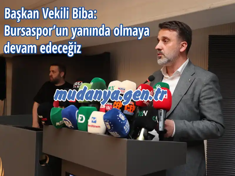 Bursaspor’un 63. Yıl Coşkusu: Başkan Vekili Biba’dan Tam Destek Mesajı