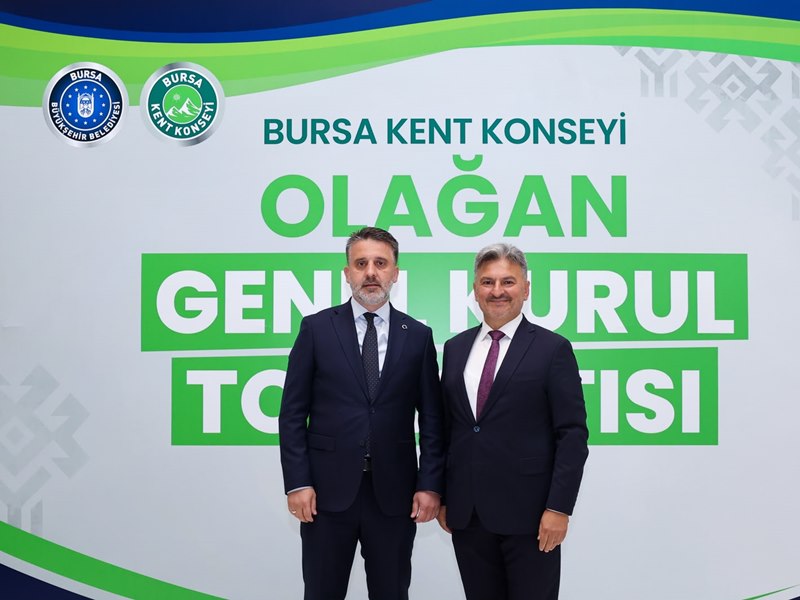 Bursa Kent Konseyi Başkanlığına Orhan SAMAST Seçildi