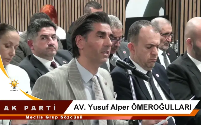 Mudanya Belediye Meclisi Mart Ayı Toplantısında AK Parti Grubu adına söz alan Sözcü Yusuf Alper Ömeroğulları, belediyenin tarım projelerine değil, bu projelerin finansman yöntemine karşı çıktıklarını belirtti.