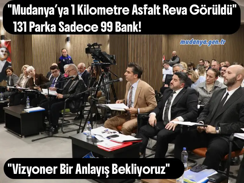 Mudanya Belediyesi Faaliyet Raporu hakkında AK Parti Grup Sözcüsü Avukat Yusuf Alper Ömeroğulları’ndan sert eleştiriler geldi. Mudanya Belediye Meclisi Denetim Komisyonu Raportörü Kaan Akbulut'un rapor hakkındaki şerhini okuması salonda&nbsp; soğuk duş etkisi yaptı