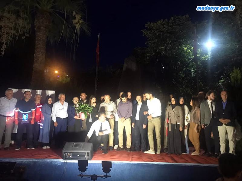 Mudanya 15 Temmuz Demokrasi Nöbetini Tuttu.