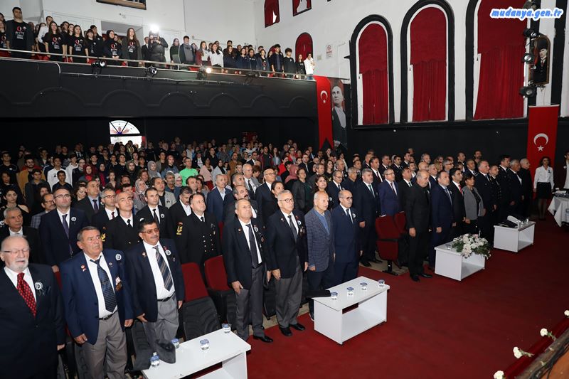 Mudanya, Büyük Önder Atatürk’ü Özlemle Andı
