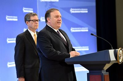 ABD Din Özgürlüğü Raporu Mike R Pompeo