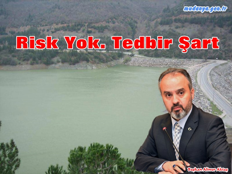 Başkan AKTAŞ "Su Sıkıntımız  Yok. Ama Tasarruflu Kullanın"