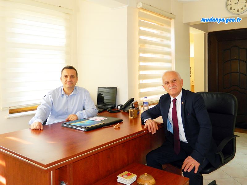 MHP'li Meclis Üyesi Bülent ERDEN Radyo Poyraz ve mudanya.gen.tr'yi Ziyaret Etti.