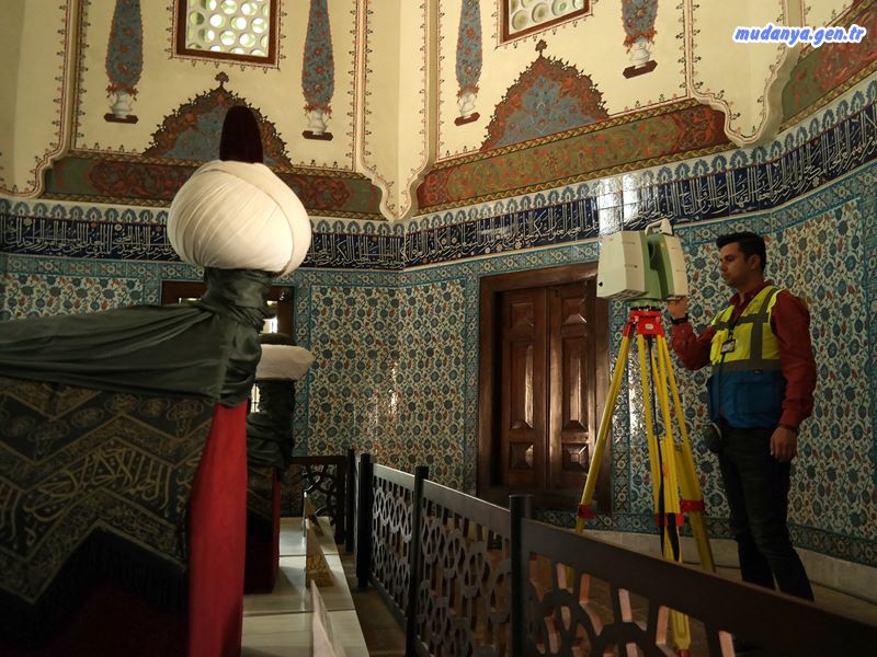 Bursa Tarihi Mirasına lazerli modelleme kalkanı