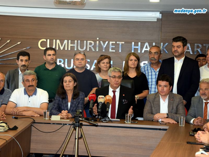 CHP Bursa il başkanı Akkuş’tan İmamoğlu’na kutlama 