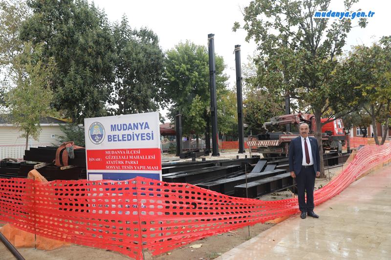 Güzelyalı Atatürk Parkı’nın 2. Etabı Başladı