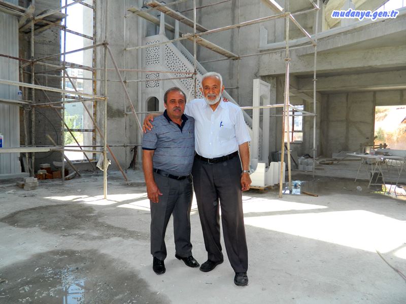 Hakkı Bakırcı Bahattin Şentürk Mehmet Akif Ersoy Cami yapımında