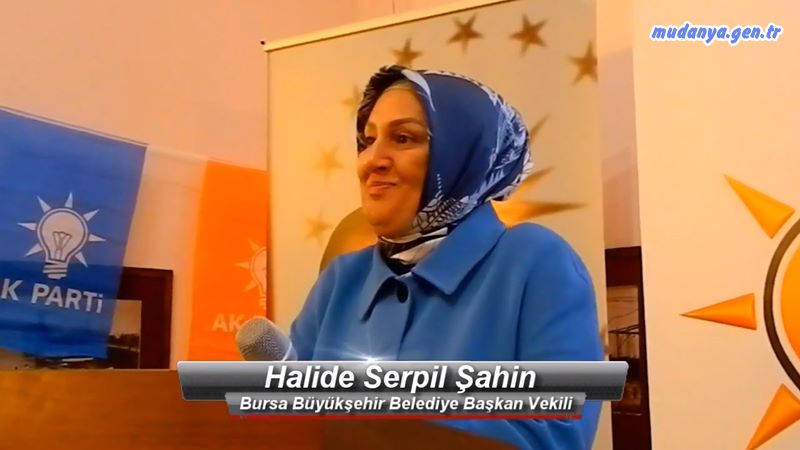 Bursa Büyükşehir Belediye Başkan Vekili Halide Serpil Şahin