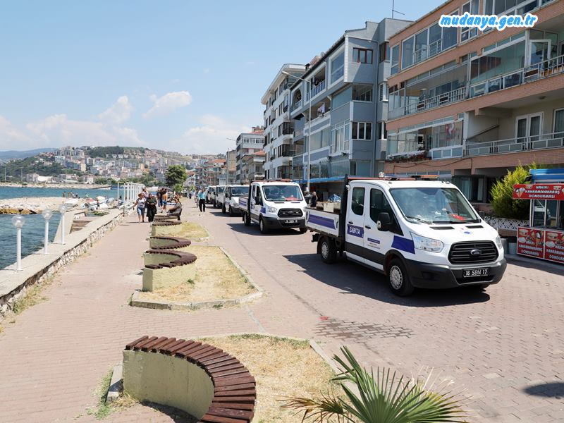 Mudanya Ve Büyükşehir Zabıtası’ndan Kıyı İşgaline Müdahale 
