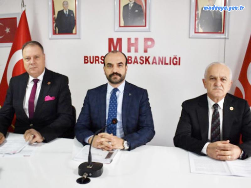 MHP Bursa " Cahil, patavatsız, tarih bilgisi sıfır "