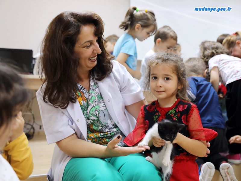 Mudanyalı Minikler Can Dostlarıyla Buluştu