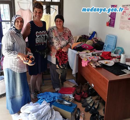 İmo'nun Kampanyasına Kadın Meclisi'nden Destek Kadın Meclisi'nden İmo'ya Kıyafet Desteği
