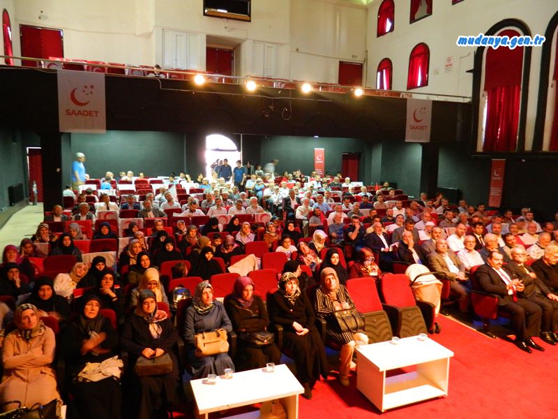 Saadet Partisi Mudanya İlçe Teşkilatı 7. Olağan Kongre Uğur Mumcu Kültür Merkezi 2019