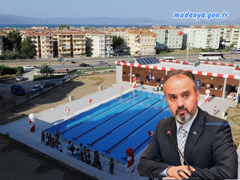 Alinur AKTAŞ “Kimsenin şahsi malı değil, havuz Mudanyalıların”
